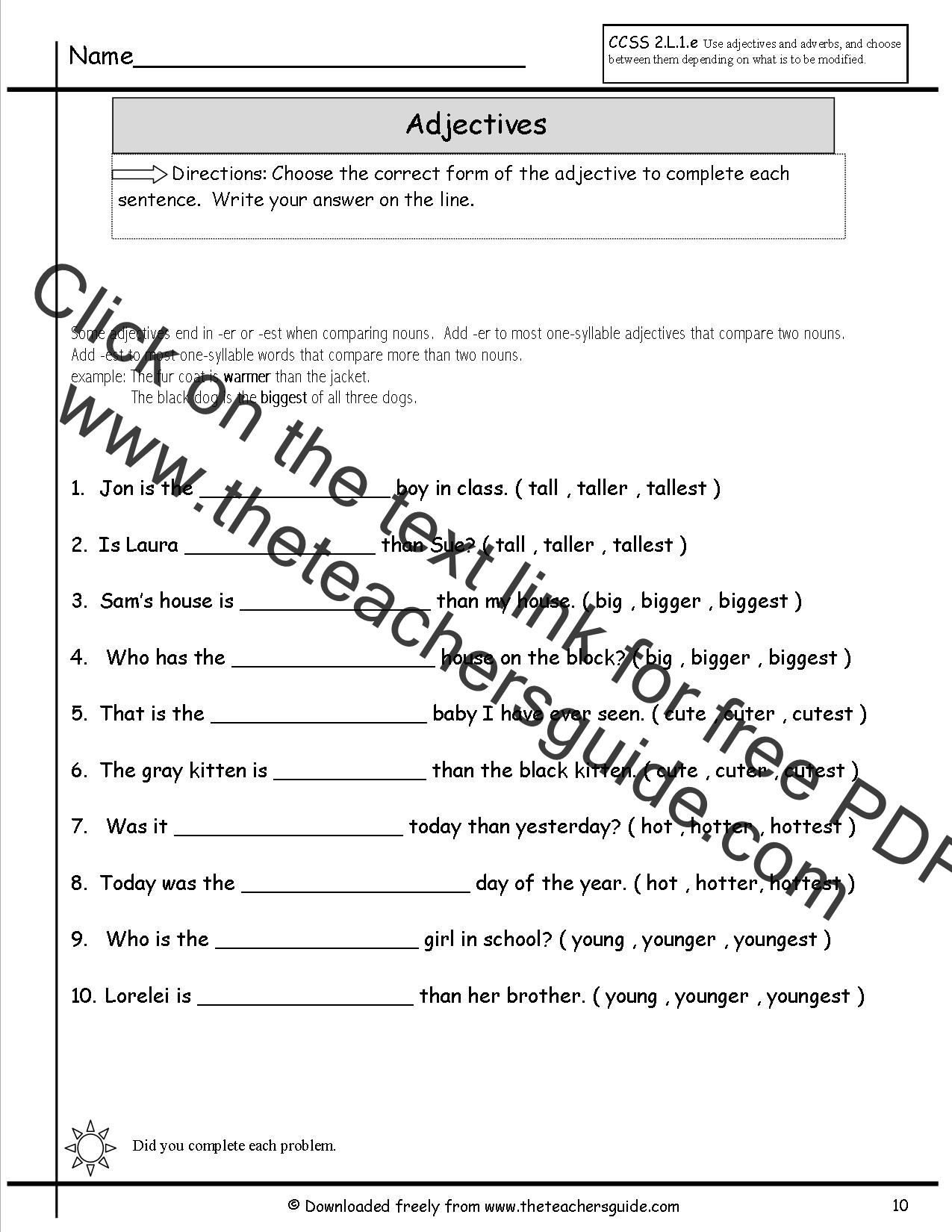 adjectives-worksheets-from-the-teacher-s-guide