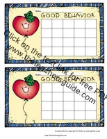 Printable Sticker Charts For Good Behaviour