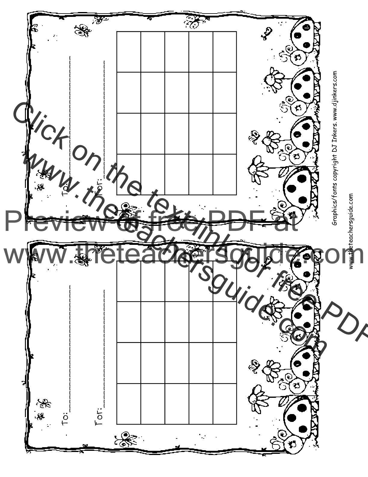 First Grade Behavior Charts