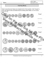 counting coins worksheets