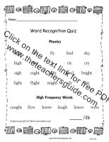 wonders first grade unit four week four printout word quiz