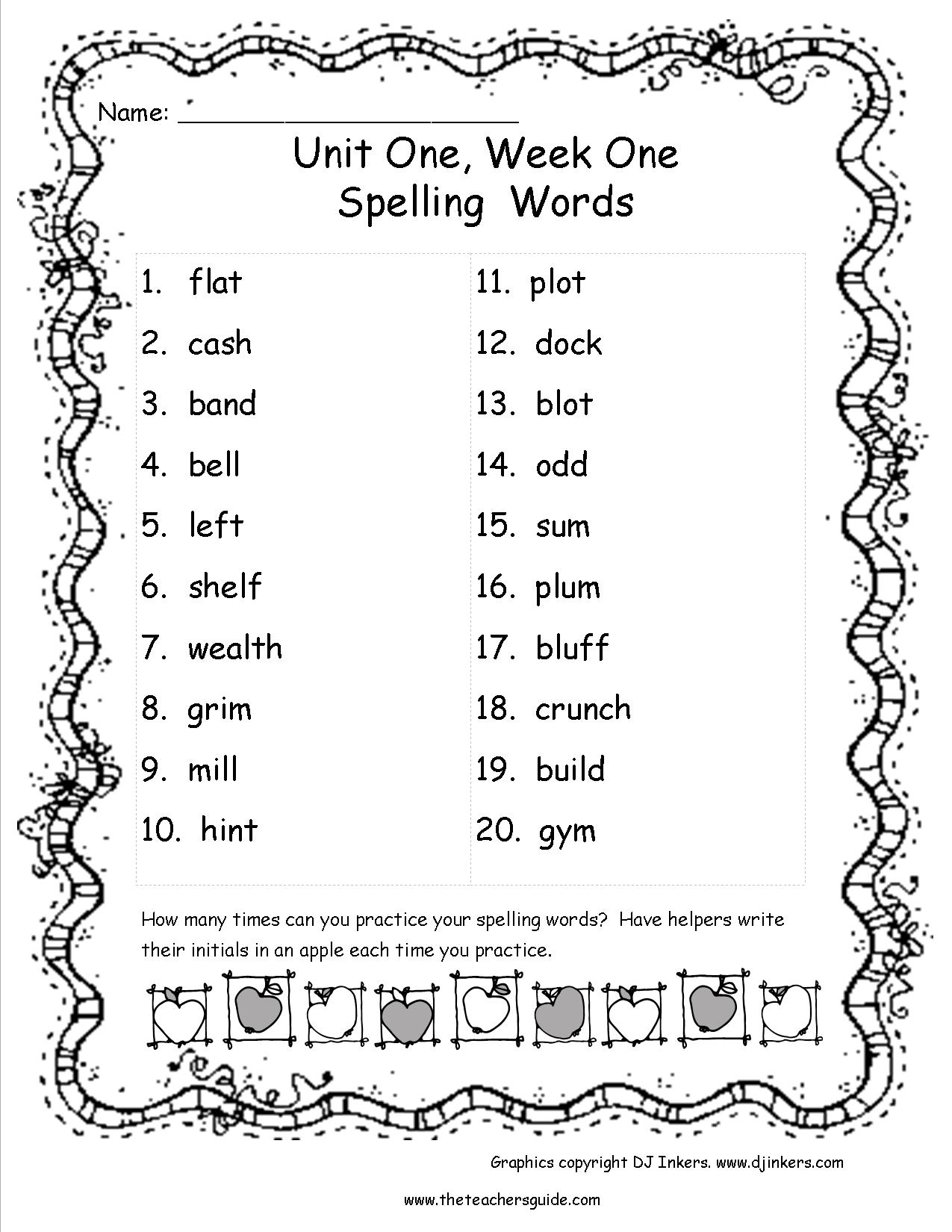 wonders-fourth-grade-unit-one-week-one-printouts