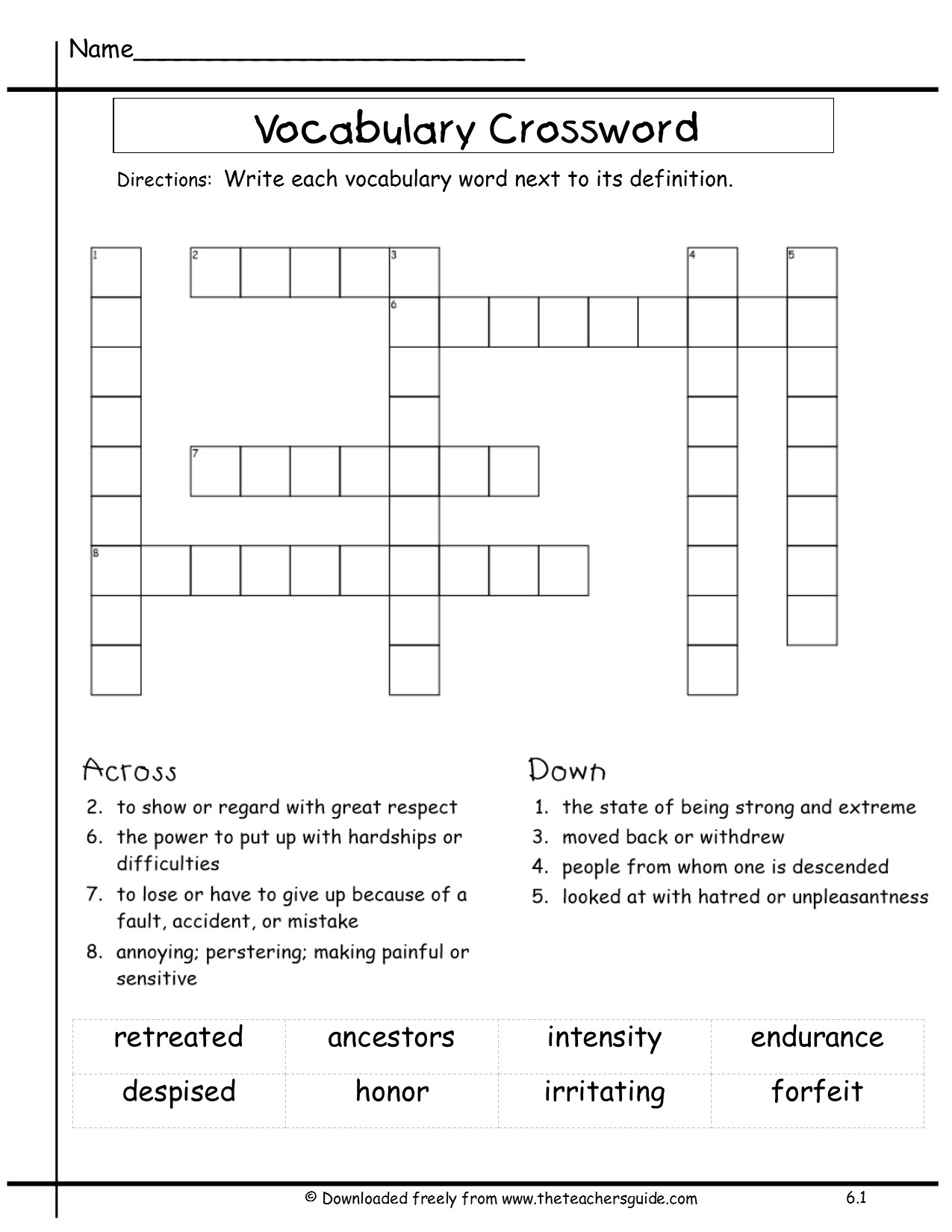 Wonders Fourth Grade Unit Six Week One Printouts