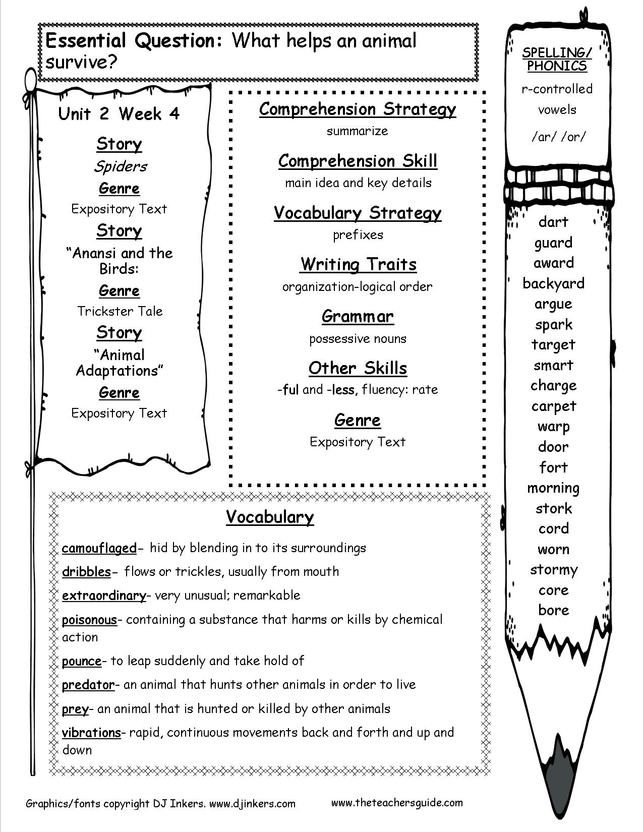 mcgraw-hill-wonders-fourth-grade-resources-and-printouts