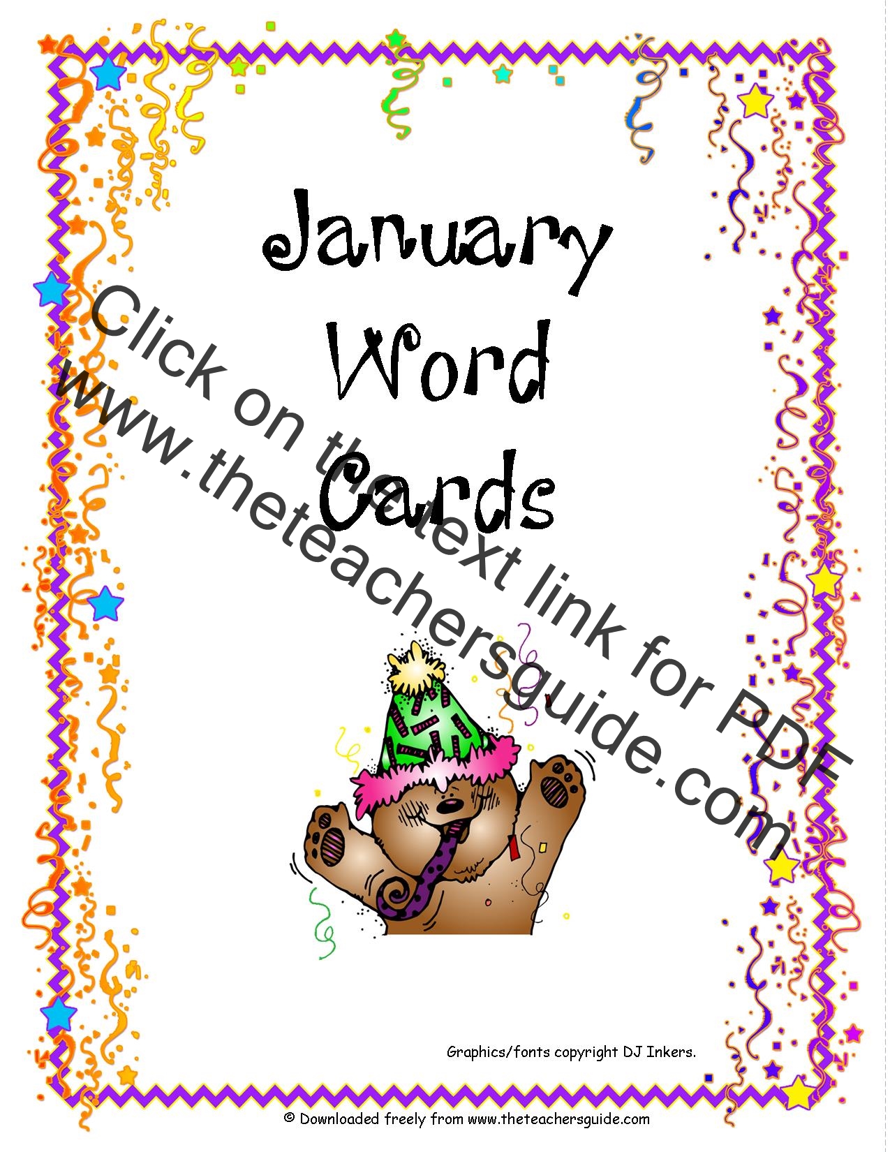 January Lesson Plans, Printouts, Crafts, Themes, and Holidays1275 x 1650
