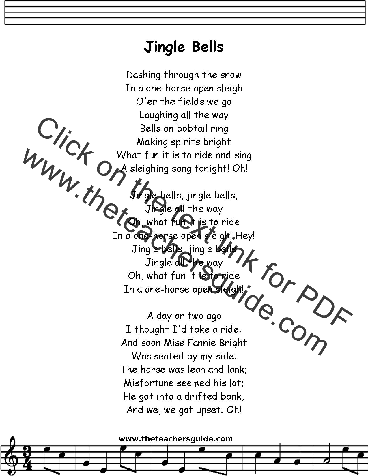 Jingle Bell Rock lyrics - ESL worksheet by Sidhe