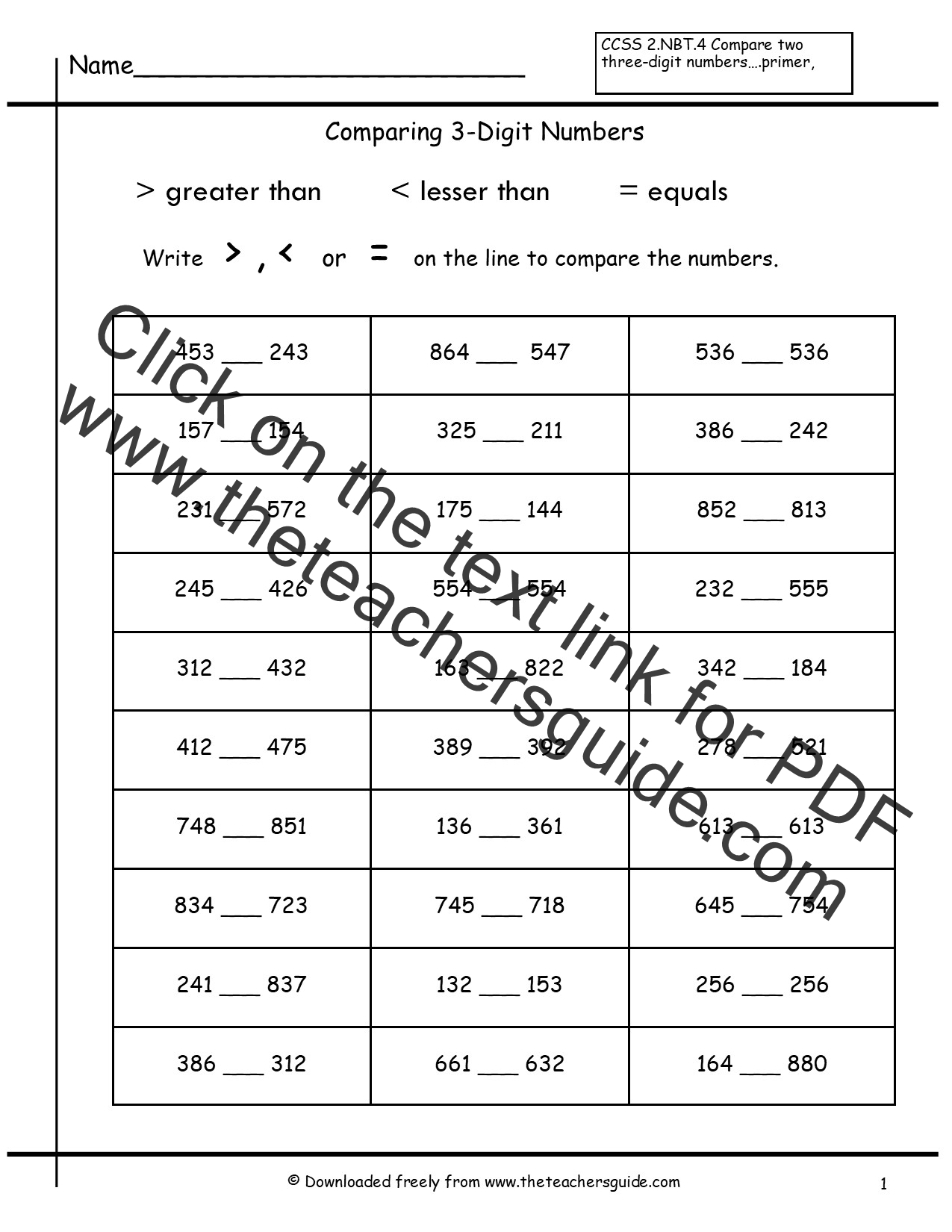 comparing-numbers-worksheets-from-the-teacher-s-guide