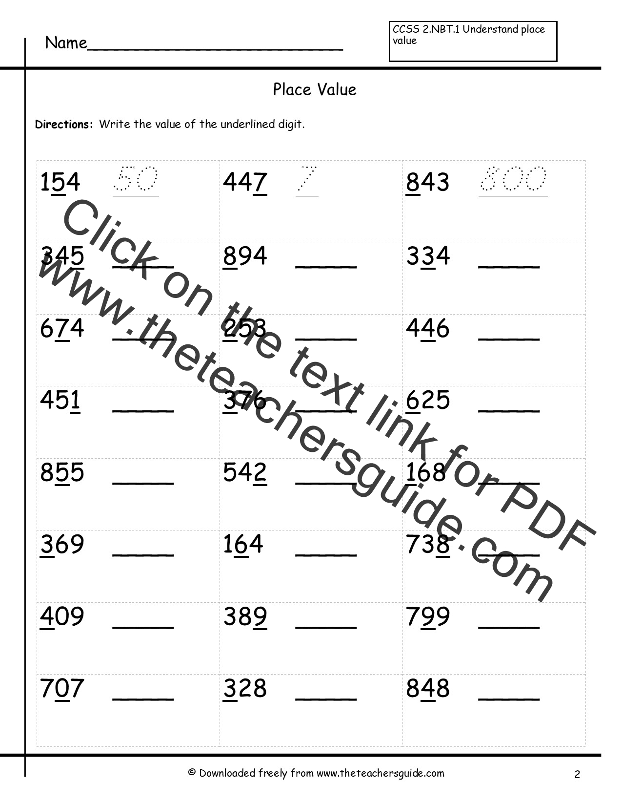 place-value-worksheets-from-the-teacher-s-guide