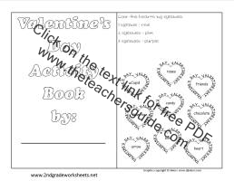 valentines day booklet