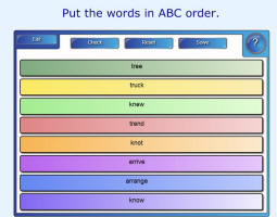 abc order smartnotebook file