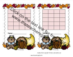 thanksgiving incentive chart
