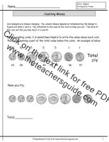 counting coins practice worksheet