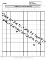 odd and even numbers worksheet