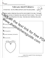 february word problems