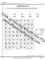 wonders first grade unit two week two spelling word wordsearch