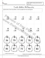 pumpkin addition no regrouping