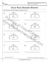 pumpkin expanded form worksheet