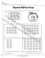 pumpkins repeated addition worksheet