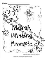 march writing prompts