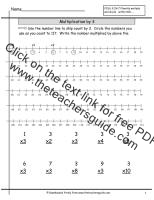 multiplication worksheet