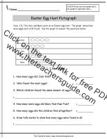 easter egg hunt pictograph