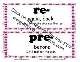 prefix poster printout