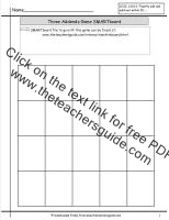 adding three numbers worksheet