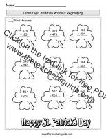 st. patrick's day worksheet