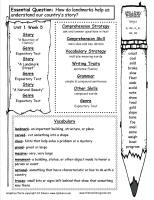 mcgraw hill wonders third grade unit one week five weekly outline