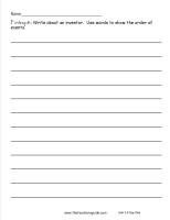 mcgraw hill wonders third grade unit one week four writing prompts