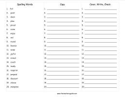 mcgrawhill wonders third grade unit three week five spelling words cover copy write