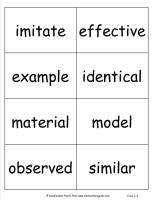 mcgrawhill wonders third grade unit three week four writing prompt vocabulary words cards