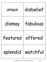 mcgrawhill wonders third grade unit three week one vocabulary words cards