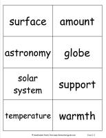 mcgrawhill wonders third grade unit three week three vocabulary cards