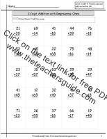 two digit addiion with regrouping ones to tens place