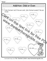 valentines day worksheet