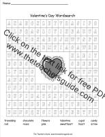 valentines day wordsearch