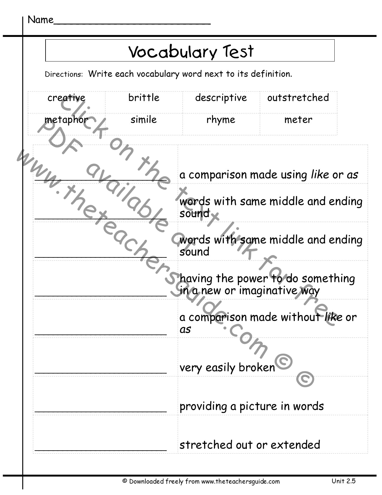 Vocabtest.Com - tkhlahh