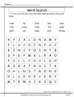 wonders unit five week three printout wordsearch